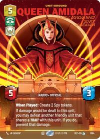 Queen Amidala - Championing Her People (Prestige Foil) - Secrets Of Power