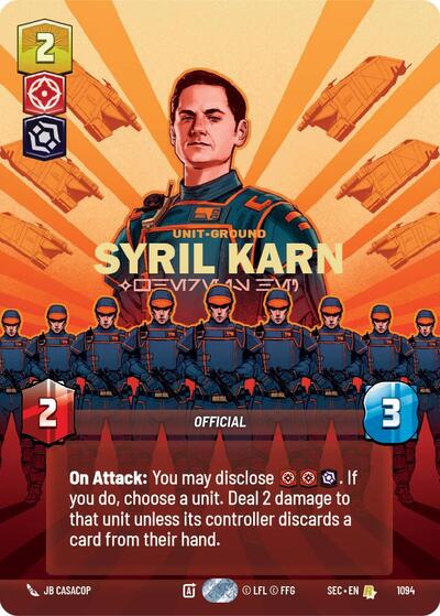 Syril Karn - Where Is He? (Prestige Foil) card