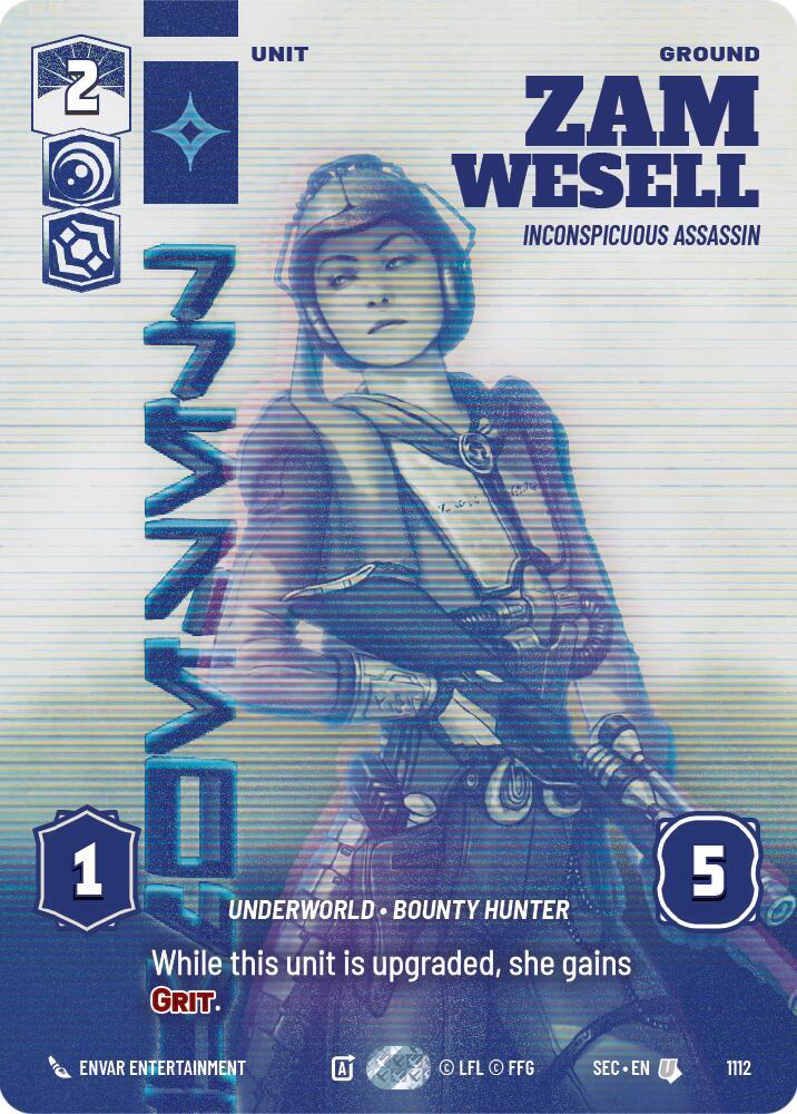 Zam Wesell - Inconspicuous Assassin (Prestige Foil)