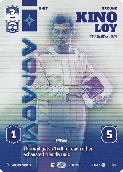 Kino Loy - You Answer to Me (Prestige Foil) card