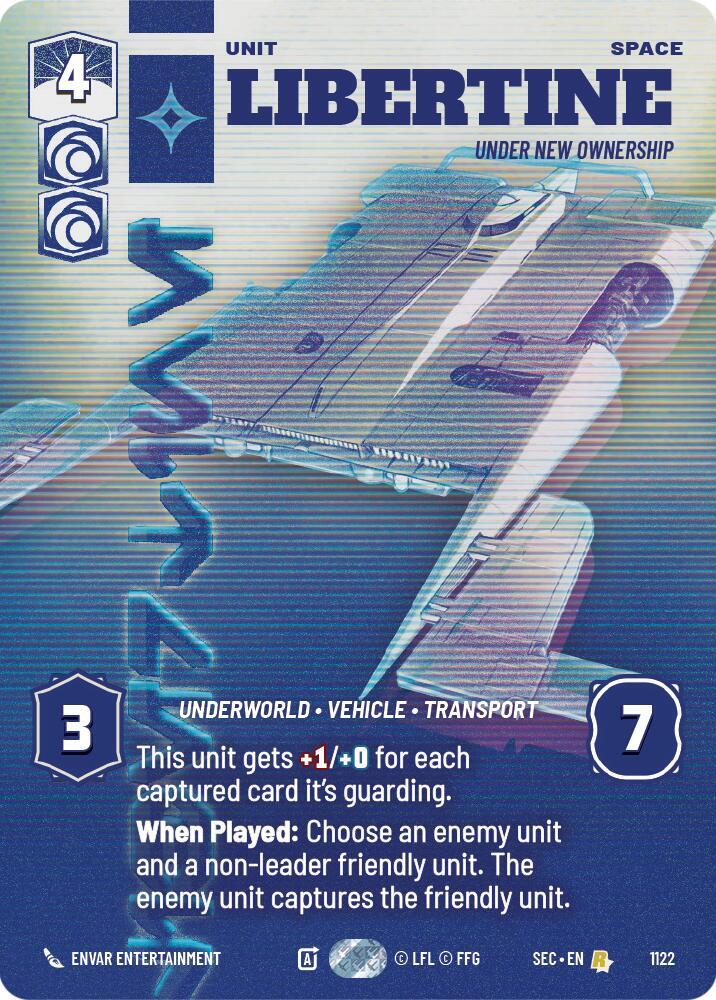 Libertine 1122 card