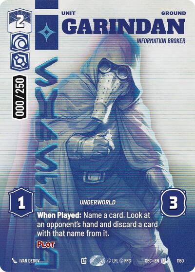 Garindan Information Broker Serialized