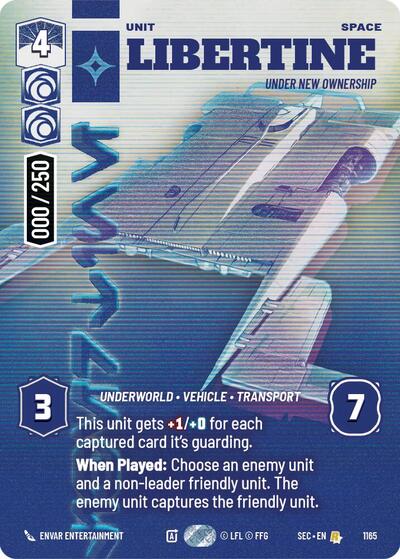 Libertine - Under New Ownership (Serialized) card