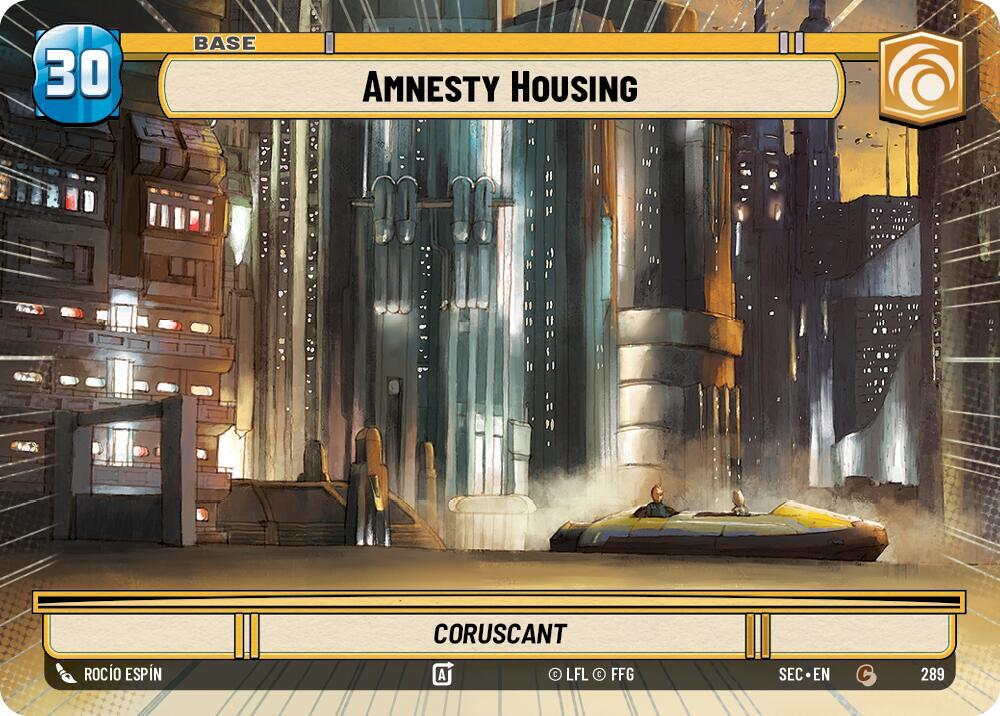 Amnesty Housing // Experience (Hyperspace) 289 // T04/T04 card