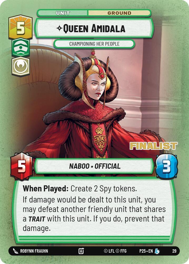 Queen Amidala - Championing Her People (Finalist)