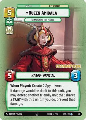 Queen Amidala - Championing Her People (Champion) - Organized Play