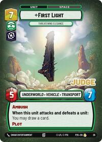 First Light - Threatening Elegance