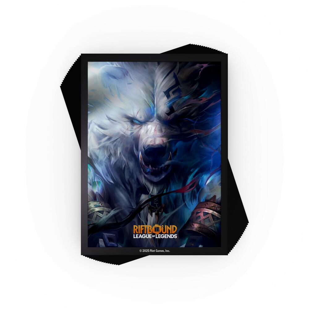 リフトバウンド　riftbound アーリ　スリーブ Riftbound: League of Legends Sleeves - Volibear - Riftbound