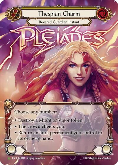 Thespian Charm - FAB371 Flesh and Blood: Promo Cards card price