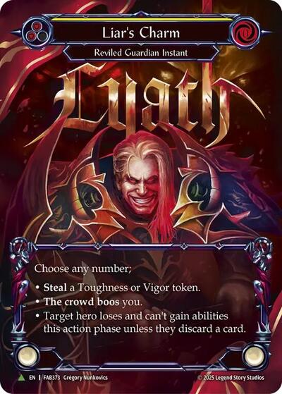 Liar's Charm - FAB373 Flesh and Blood: Promo Cards card price