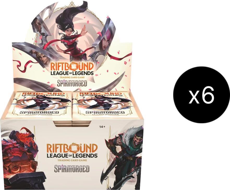 riftbound booster box spiritforged Riftbound TCG: Spiritforged Booster Display