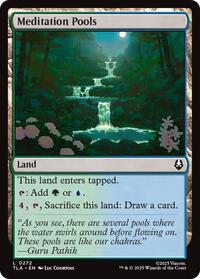 Meditation Pools - Avatar: The Last Airbender - Magic: The Gathering card
