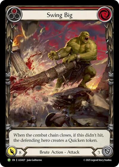 Swing Big - LGS247 (Extended Art) card
