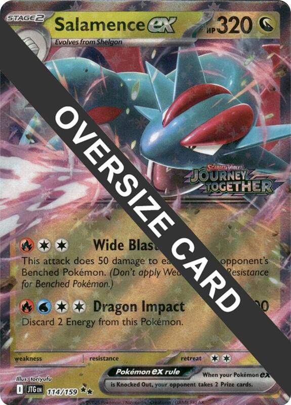 Salamence ex 114/159 from Jumbo Cards