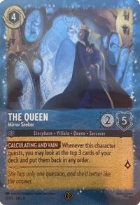 The Queen - Mirror Seeker (Disney Lorcana Promo Cards)