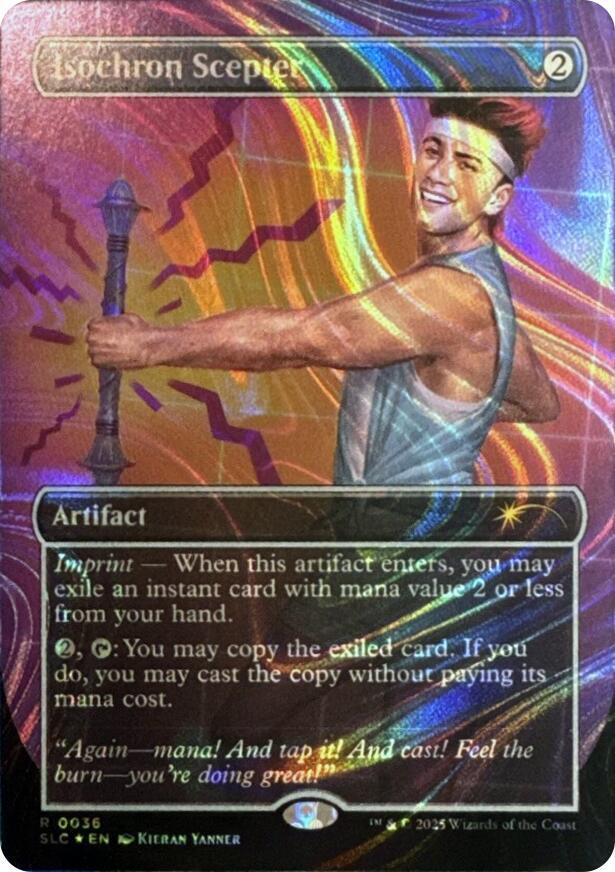 Isochron Scepter (Halo Foil) - Secret Lair Countdown Kit - Magic