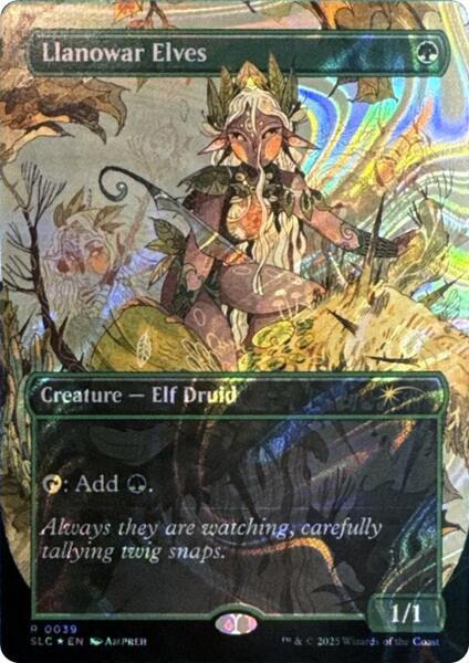 Llanowar Elves (Halo Foil), Secret Lair Countdown Kit