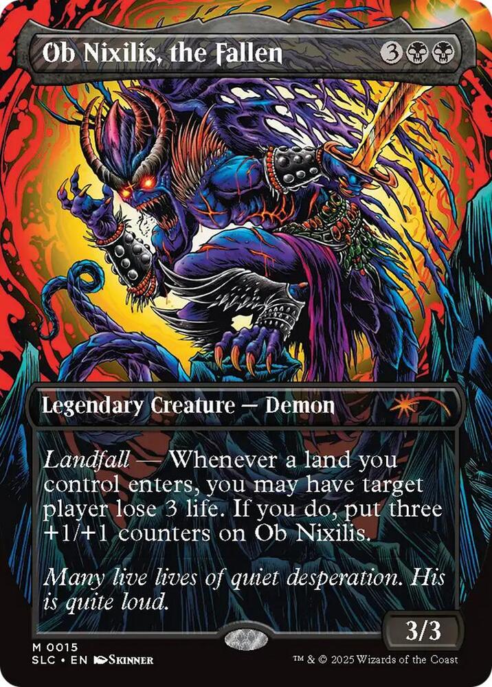 Ob Nixilis, the Fallen - Secret Lair Countdown Kit - Magic: The Gathering