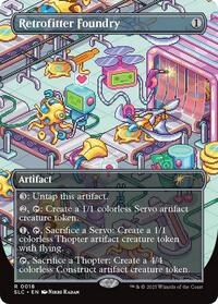 Retrofitter Foundry - Secret Lair Countdown Kit - Magic: The Gathering card