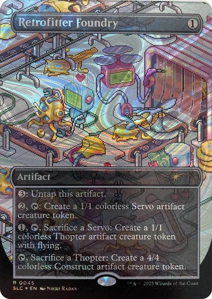 Retrofitter Foundry (Halo Foil) - Secret Lair Countdown Kit