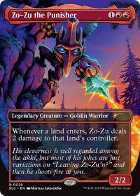Zo-Zu the Punisher - Secret Lair Countdown Kit - Magic: The Gathering card