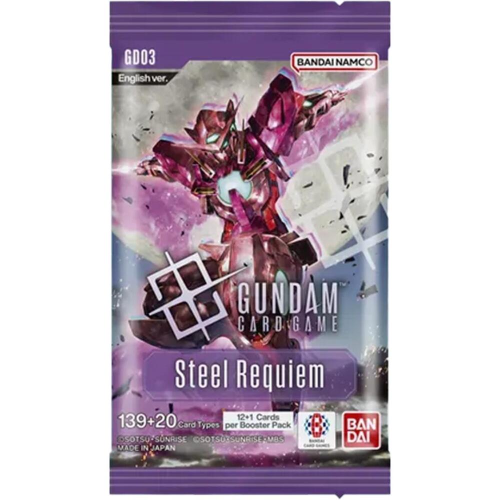 Steel Requiem Booster Pack - Steel Requiem - Gundam Card Game