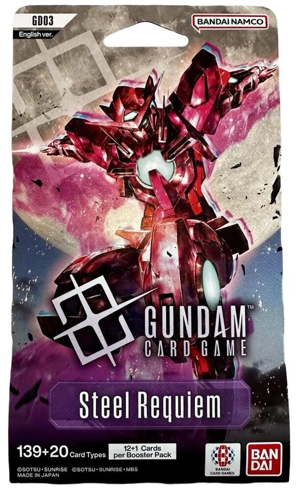 Steel Requiem Sleeved Booster Pack - Steel Requiem - Gundam Card
