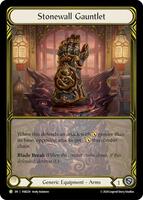 Stonewall Gauntlet (Golden) - FAB229 - Flesh and Blood: Promo