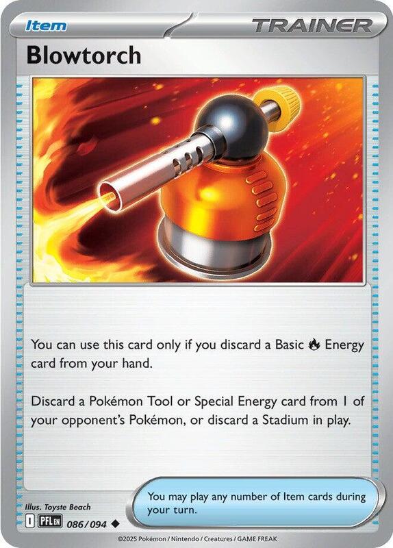 Blowtorch 086/094 from ME02: Phantasmal Flames