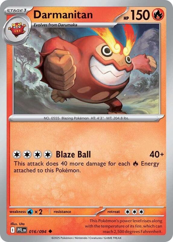 Darmanitan 016/094 from ME02: Phantasmal Flames