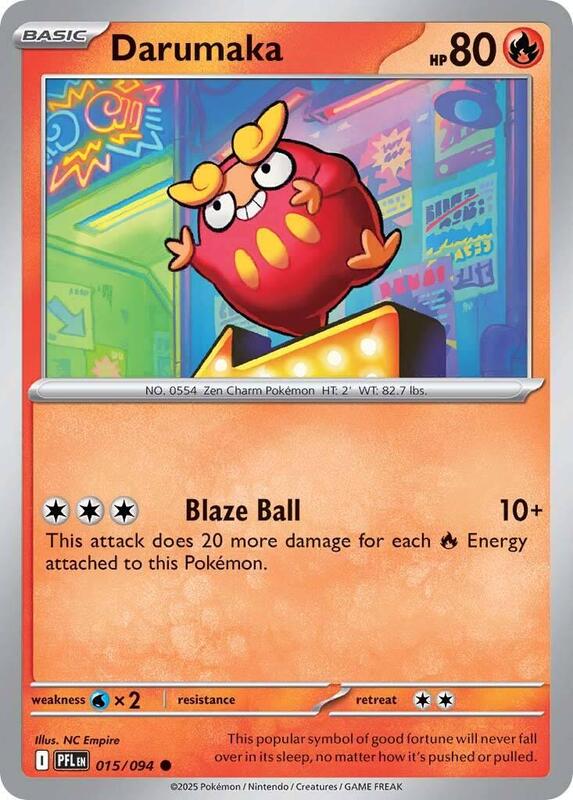 Darumaka 015/094 from ME02: Phantasmal Flames
