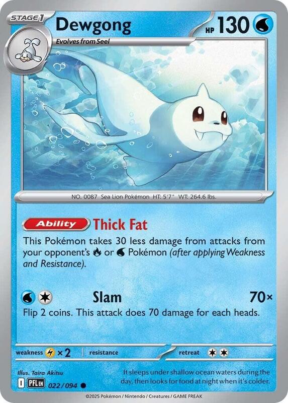 Dewgong 022/094 from ME02: Phantasmal Flames