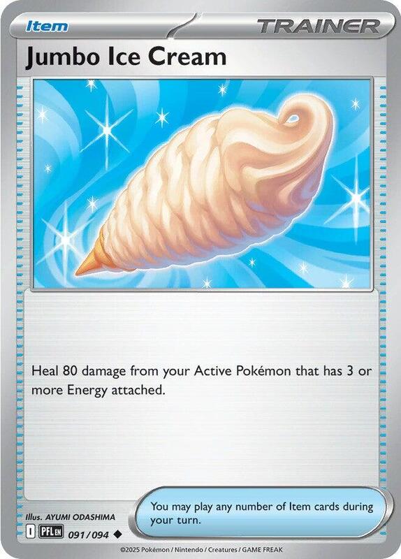 Jumbo Ice Cream 091/094 from ME02: Phantasmal Flames