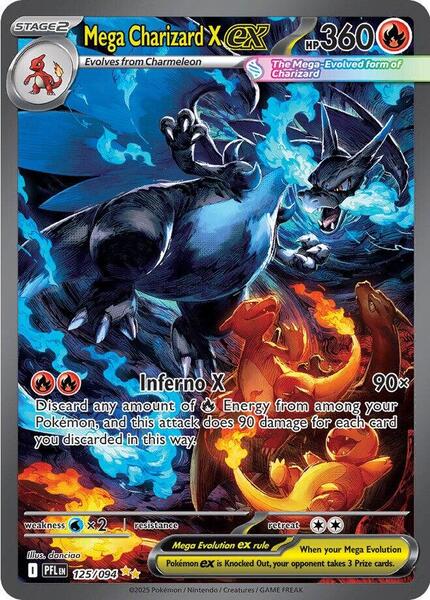 Mega Charizard X ex (Ilustración Especial Rara)