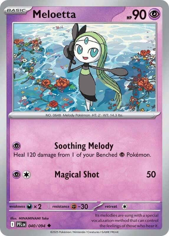 Meloetta 040/094 from ME02: Phantasmal Flames