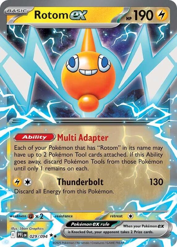 Rotom ex 029/094 from ME02: Phantasmal Flames