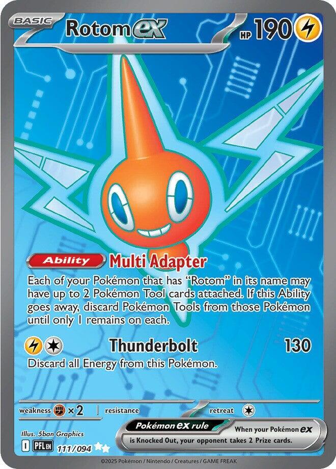 Rotom ex - 111/094 - ME02: Phantasmal Flames - Pokemon - TCGplayer.com
