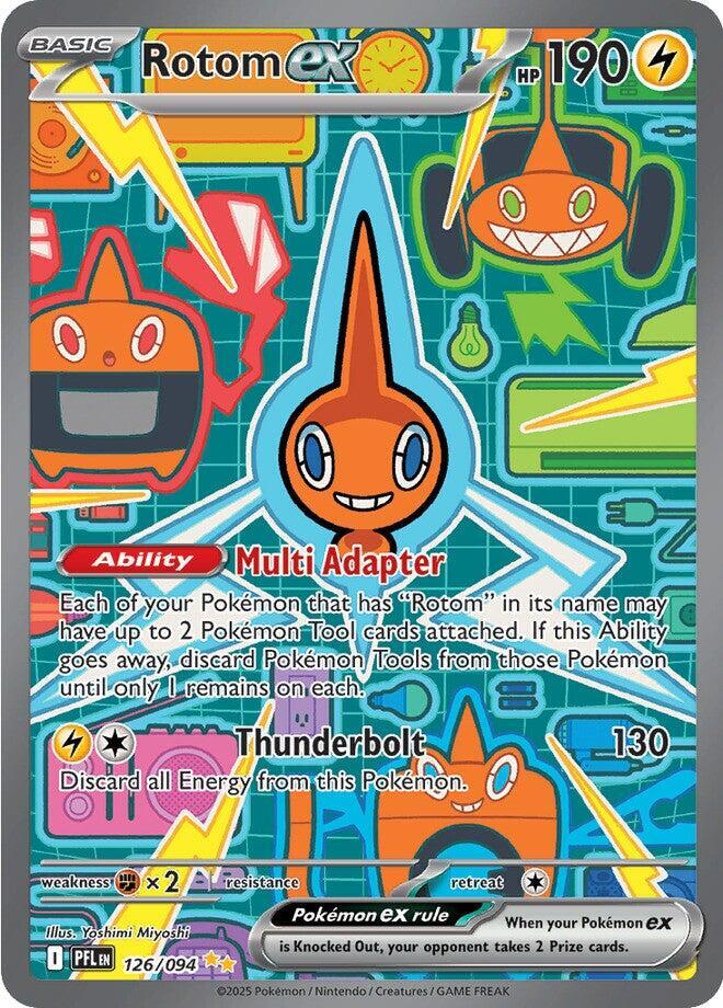 Rotom ex - 126/094 - ME02: Phantasmal Flames - Pokemon - TCGplayer.com