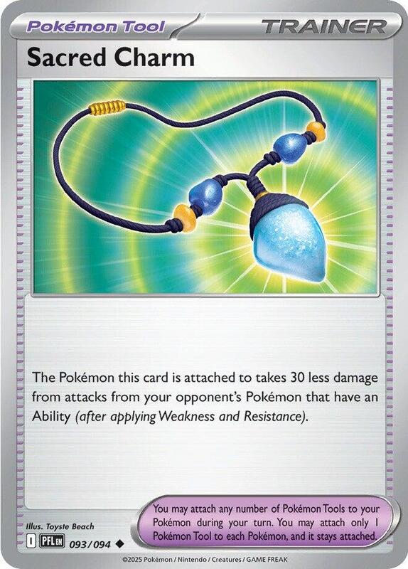 Sacred Charm 093/094 from ME02: Phantasmal Flames