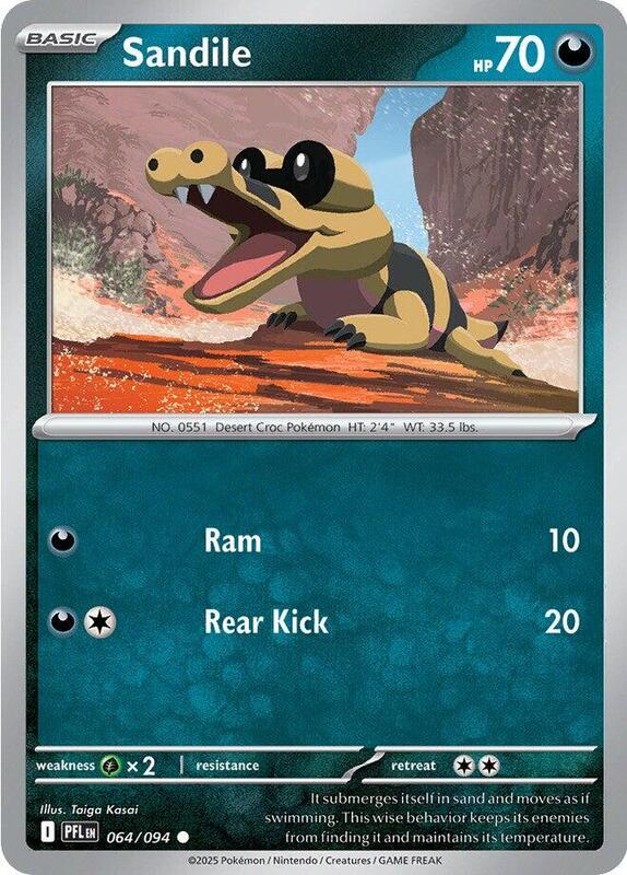 Sandile 064/094 from ME02: Phantasmal Flames