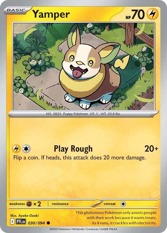 Yamper 030/094 from ME02: Phantasmal Flames