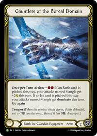 Gauntlets of the Boreal Domain (Golden) - FAB289