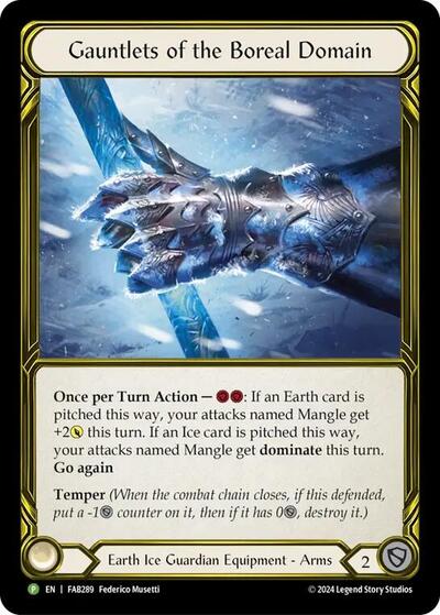 Gauntlets of the Boreal Domain Golden