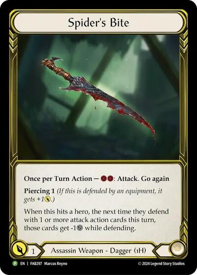 Spiders Bite Right Golden