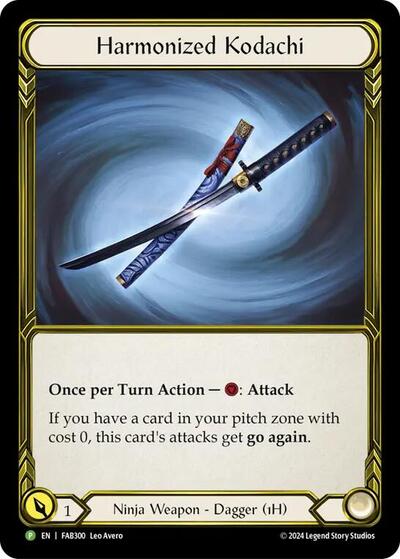Harmonized Kodachi Left Golden