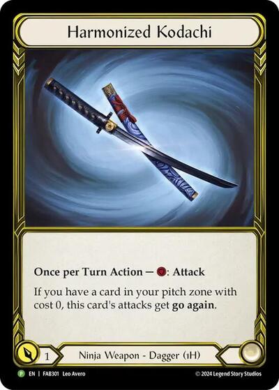 Harmonized Kodachi Right Golden