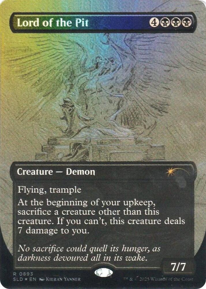 Lord of the Pit (Sketch Showcase) (Rainbow Foil) - Secret Lair