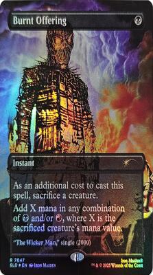 Burnt Offering (Rainbow Foil) #7047 – Secret Lair Drop Series (Rare)