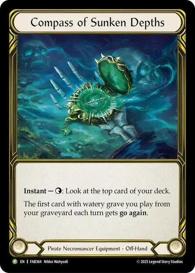 Compass of Sunken Depths Golden