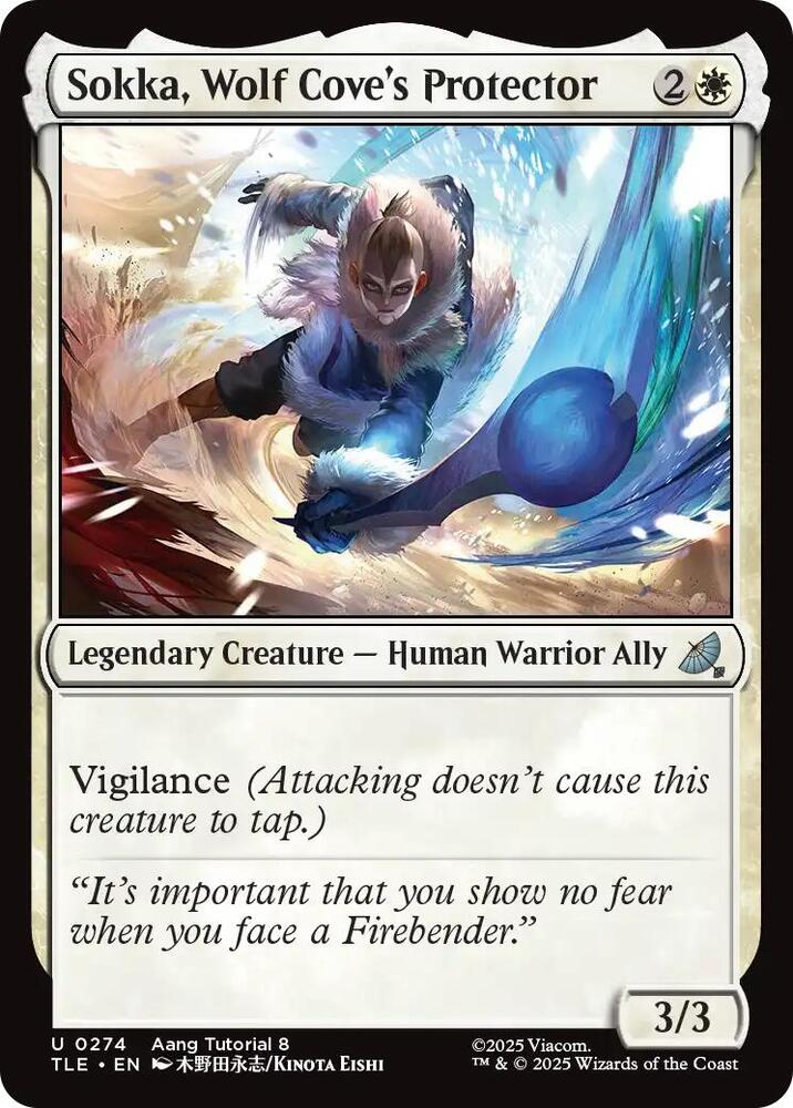 Sokka, Wolf Cove's Protector (0274) 274 card